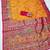 Yellow pashmina paithani silk saree with beautifully multicolor border and pallu