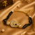 Paisley ruby elegance mangalsutra bracelet
