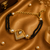 Temple kundan mangalsutra bracelet