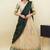 South Indian Style Half Saree With Blouse & Dupatta for Women