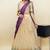 South Indian Style Half Saree With Blouse & Dupatta for Women