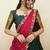 South Indian Style Half Saree With Blouse & Dupatta for Women