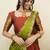 South Indian Style Half Saree With Blouse & Dupatta for Women