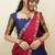 South Indian Style Half Saree With Blouse & Dupatta for Women