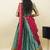 South Indian Style Half Saree With Blouse & Dupatta for Women