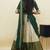 South Indian Style Half Saree With Embroidery Work Blouse & Dupatta for Women