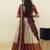 South Indian Style Half Saree With Embroidery Work Blouse & Dupatta for Women