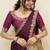 South Indian Style Half Saree With Beads & Hand Work Blouse & Dupatta for Women