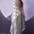 off white premium fancy cotton blend partywear saree