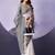 off white premium fancy cotton blend partywear saree