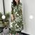 Women's green digital print cotton kurta set