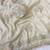 White Color Original beeds work with floral design Silk Blend Saree