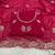 Red Color Embroidery Star Georgette Saree