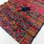 Blue hand woven  munga cotton blend saree with blouse