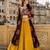 Black - Navratri Designer Ready To Wear Lehenga & Kurti - full stitched free size