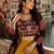 Black - Navratri Designer Ready To Wear Lehenga & Kurti - full stitched free size