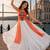 Orange Color Leheriya Prints Kurtis With Traditional Lehenga Sets