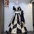 Multicolor Khadi Cotton Mirror Work Navratri Lehenga Choli Set