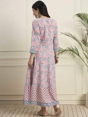 Women ethnic anarkali cotton kurta  2