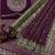 Bollywood designer soft nc twill saree with sequins embroidery