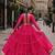 Pink Laheriya Free Size Stitched Navratri Lehenga Choli with Gota Patti & Mirro Work