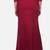 Neckbook maroon solid drawstring best slim fit saree shapewear for women