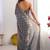 Blue gold check chiffon saree with handcrafted zarkan work
