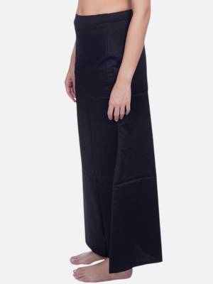 Neckbook black solid drawstring best slim fit saree shapewear for women 3