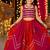 Multicolor Lace Work Kids Chaniya Choli for Navratri Garba and Dandiya