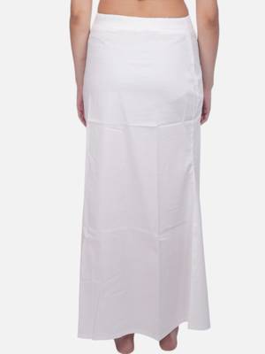 Neckbook white solid drawstring best slim fit saree shapewear for women 2