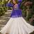 Blue&White Cotton Free Size Stitched Navratri Lehenga Choli with Kutchi Gamthi Patchework