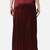 Neckbook satin burgundy color petticoat