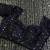 Black mono net saree with heavy all-over multi-embroidery