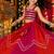 Multicolor Lace Work Kids Chaniya Choli for Navratri Garba and Dandiya