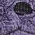 Purple viscose rangoli saree with floral embroidery & real mirror work