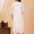 Floral Embroidered Thread Work Pure Cotton Kurta With Palazzos & Dupatta