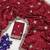 Maroon Color Embroidery And Sequence Work Beautiful Border Work Silk Blend Saree