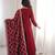 Women's Gorgeous Embroidery Work Vichitra Silk Fabric Flared Anarkali and Dupatta Set