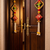  handmade shubh labh hanging with parrot design decorative door wall hanging for home entrance 