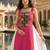 Rani  Readymade Frill Lehenga With Kutch Work Kurti For Navratri Kediya - full stitched free size