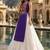 Purple Color Readymade Frill Lehenga With Kutch Work Kurti For Navratri Kediya