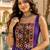 Purple Color Readymade Frill Lehenga With Kutch Work Kurti For Navratri Kediya