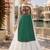 Green  Readymade Frill Lehenga With Kutch Work Kurti For Navratri Kediya - full stitched free size