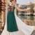 Green  Readymade Frill Lehenga With Kutch Work Kurti For Navratri Kediya - full stitched free size