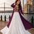 Wine  Readymade Frill Lehenga With Kutch Work Kurti For Navratri Kediya - full stitched free size