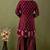 Ethnic Motifs Printed Gotta Patti A-Line Kurti & Sharara With Dupatta