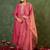 Women Ethnic Motifs Regular Thread Work Kurta with Trousers & With Dupatta