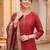 Women Ethnic Motifs Regular Thread Work Kurta with Trousers & With Dupatta