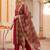 Women Ethnic Motifs Regular Thread Work Kurta with Trousers & With Dupatta