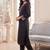 Women Ethnic Motifs Embroidered Regular Thread Work Liva Kurta with Trousers
